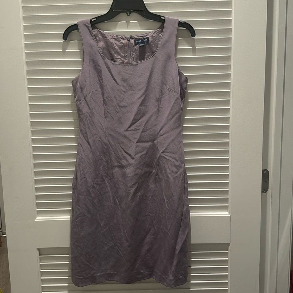 Vintage Anne Taylor Silk Shift Dress